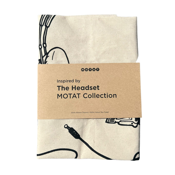 MOTAT Tea Towel - The Headset
