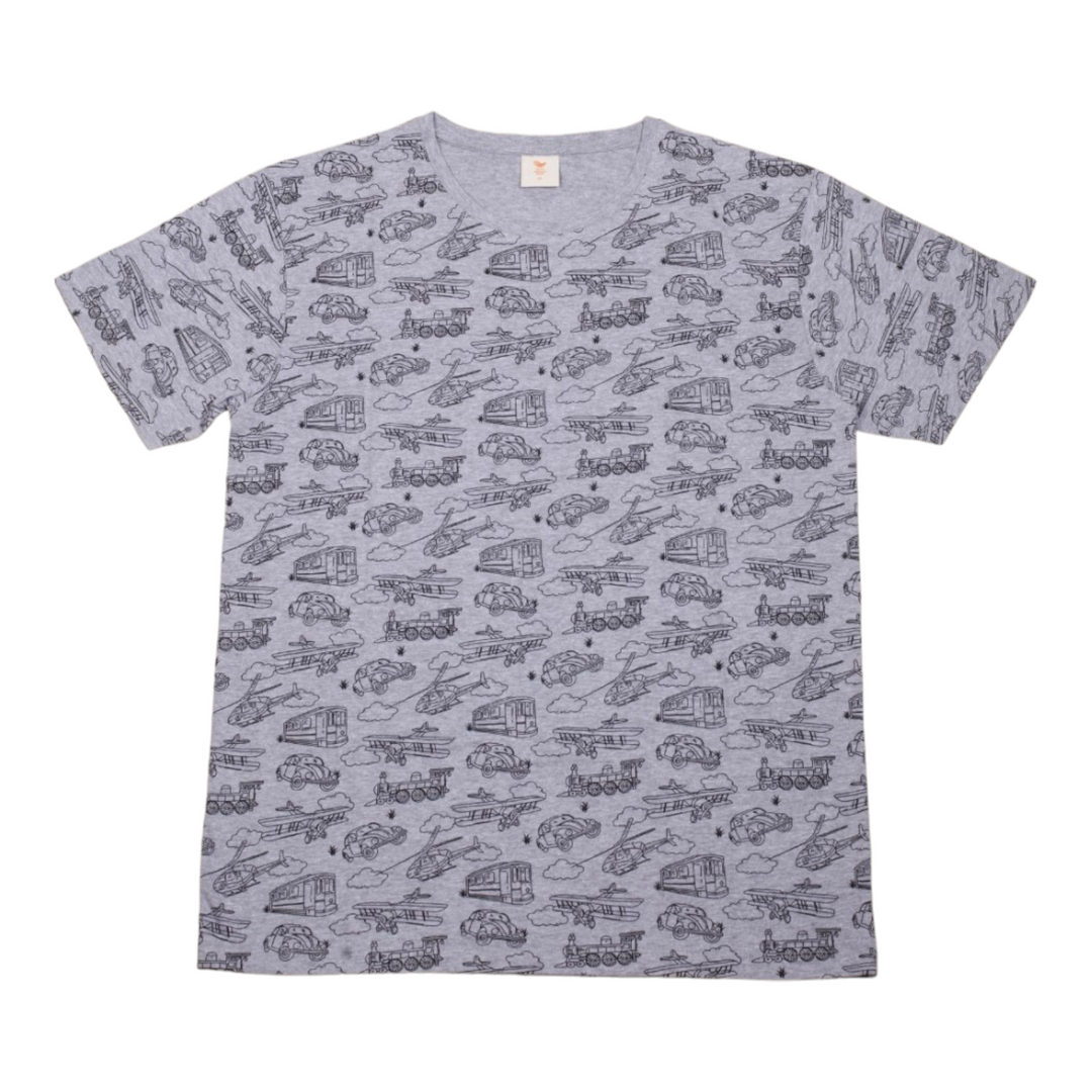 Little Yellow Bird Tshirt - Adult Grey
