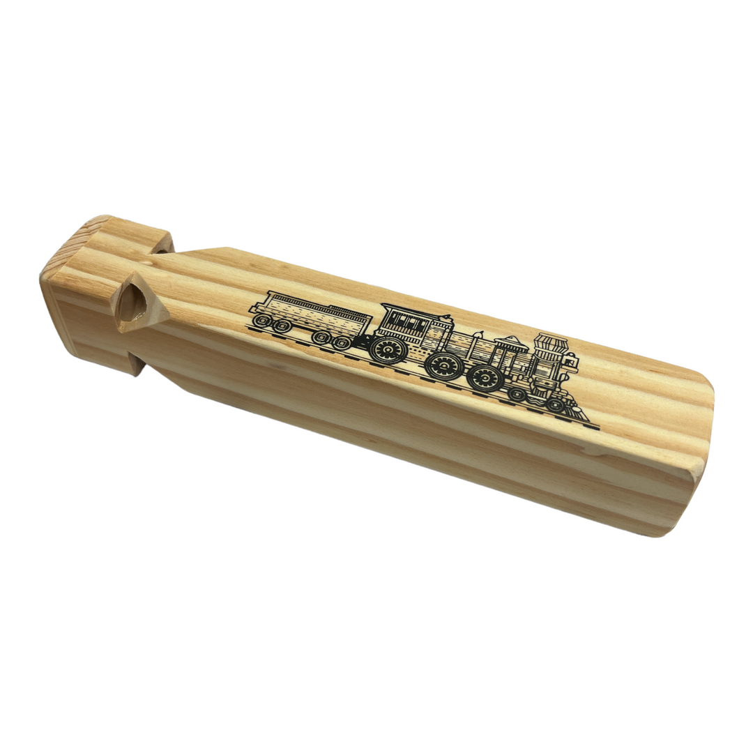 Wooden Train Whistle