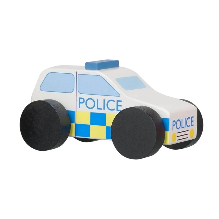 Wooden Police Car