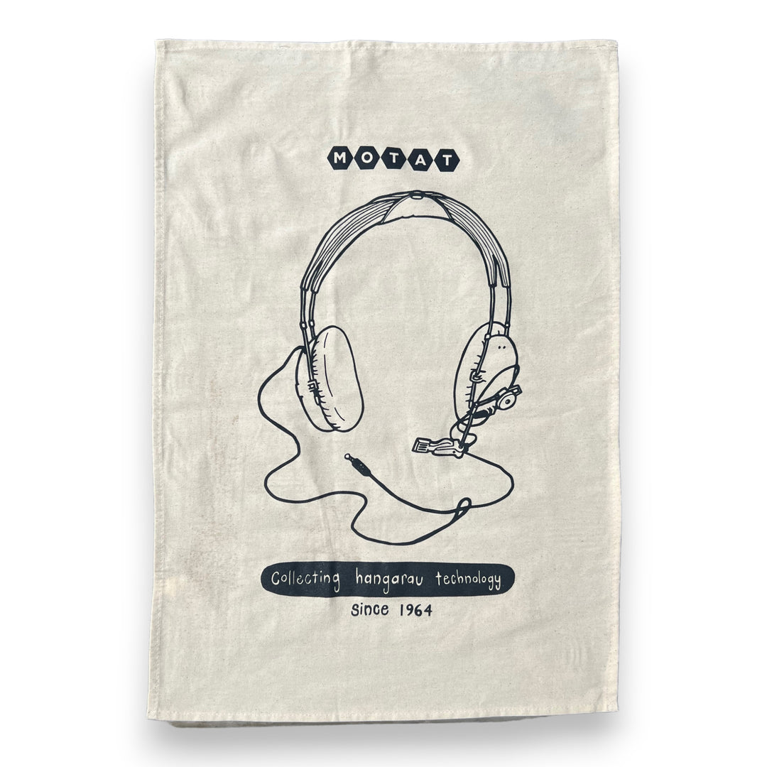 MOTAT Tea Towel - The Headset