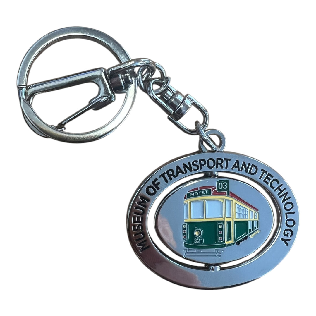 MOTAT Spinner Keyring