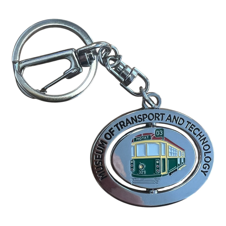 MOTAT Spinner Keyring
