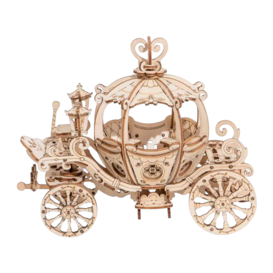 3D Wooden Pumpkin Cart Puzzle