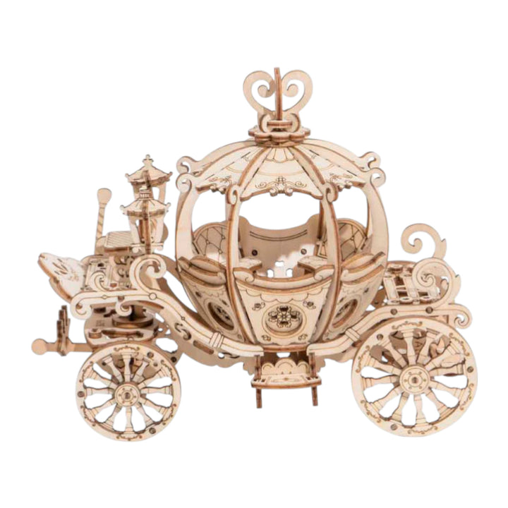 3D Wooden Pumpkin Cart Puzzle