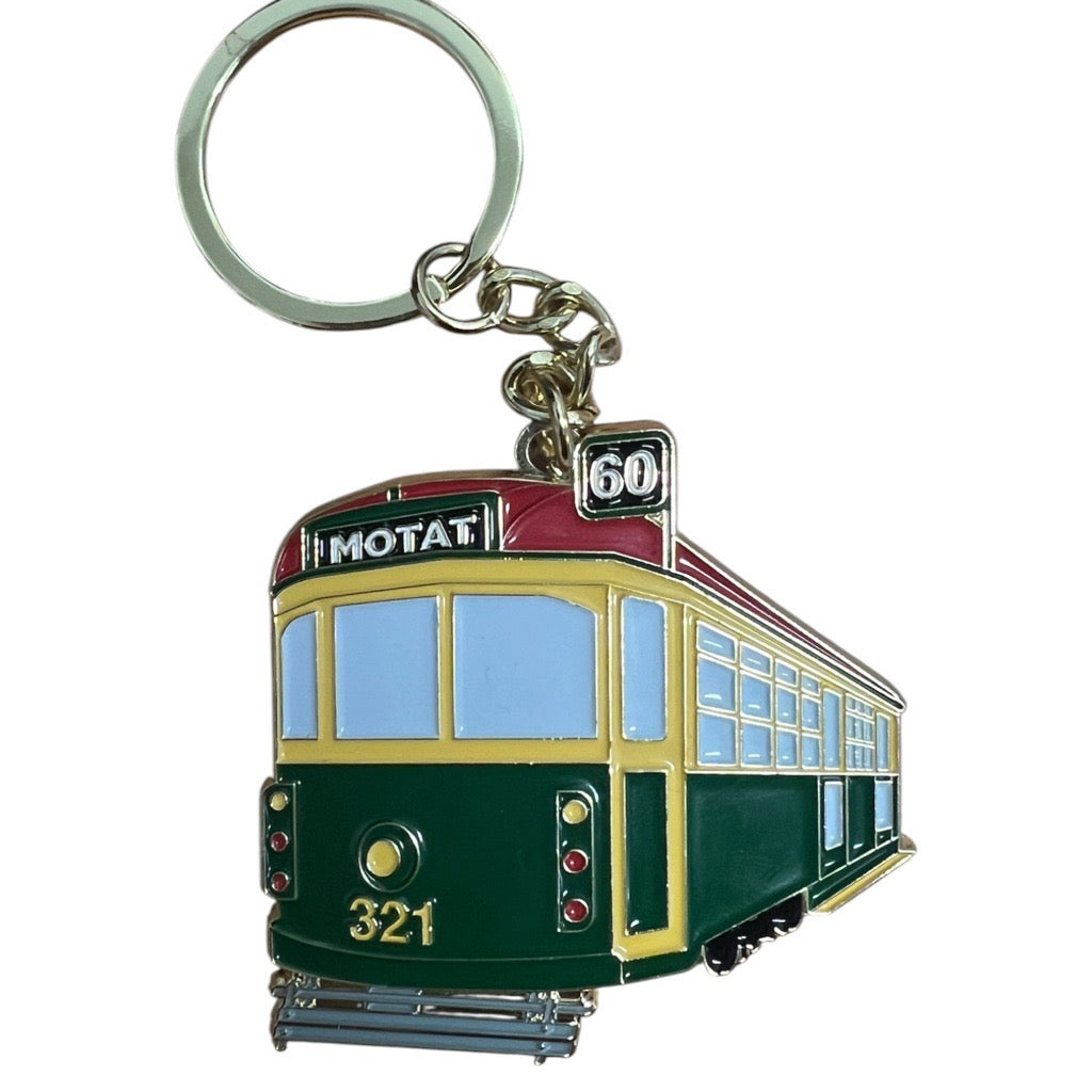 MOTAT 321 Tram Keyring