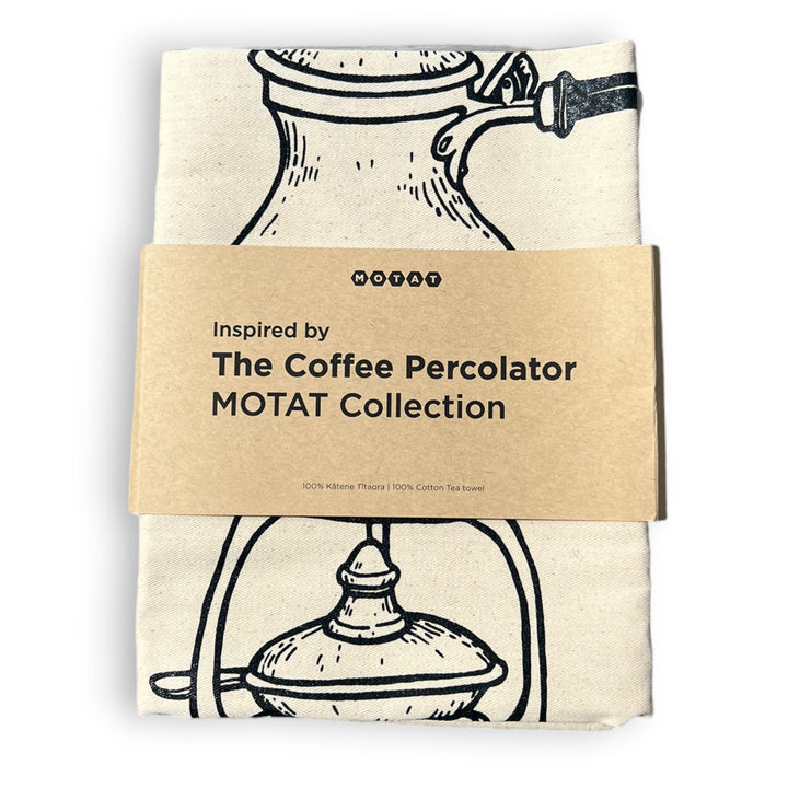 MOTAT Tea Towel - Coffee Percolator