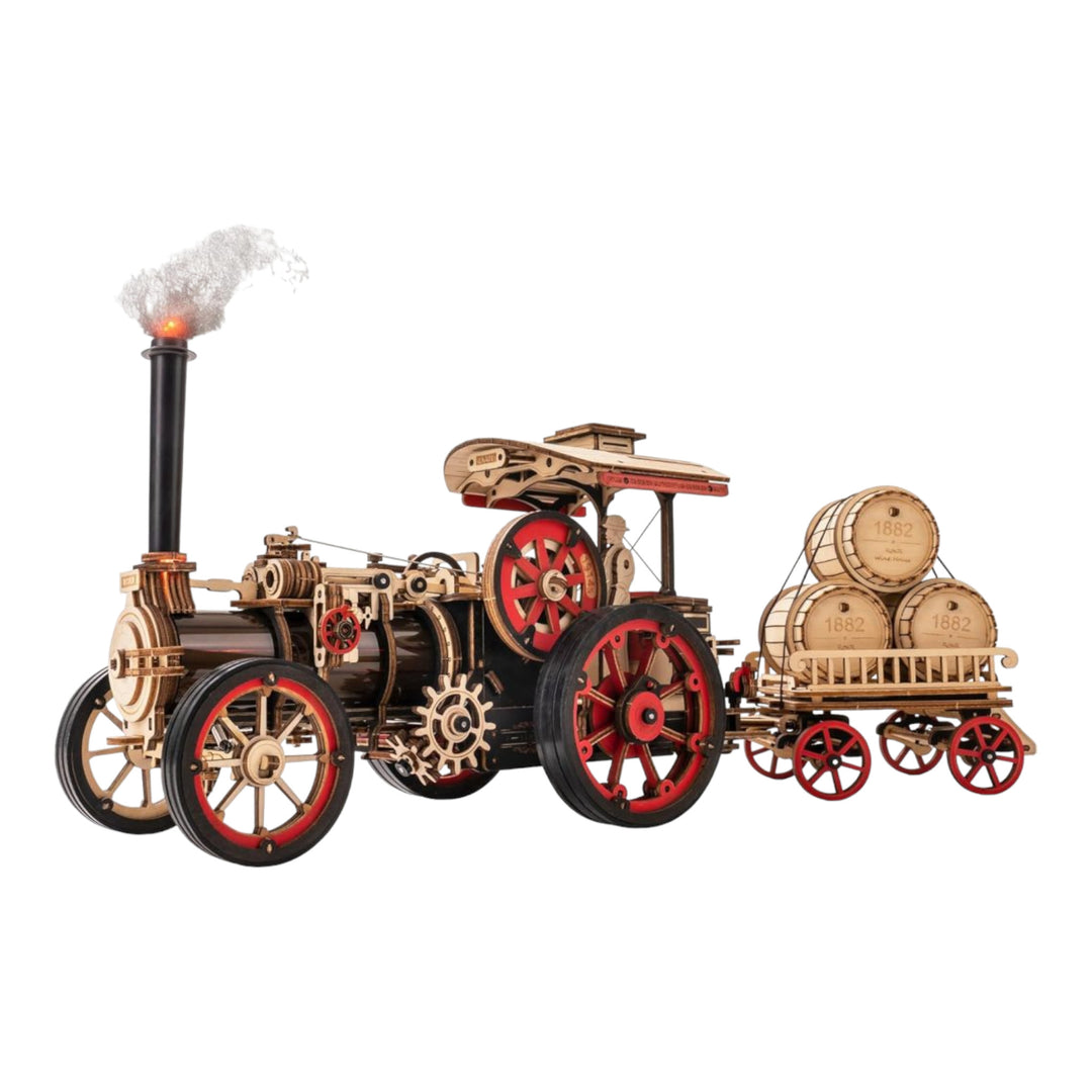 3D Wooden Steam Engine