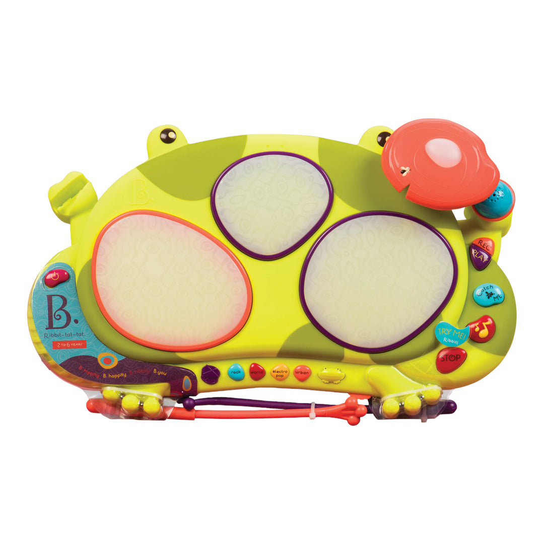 Ribbit-tat-tat Frog Drum