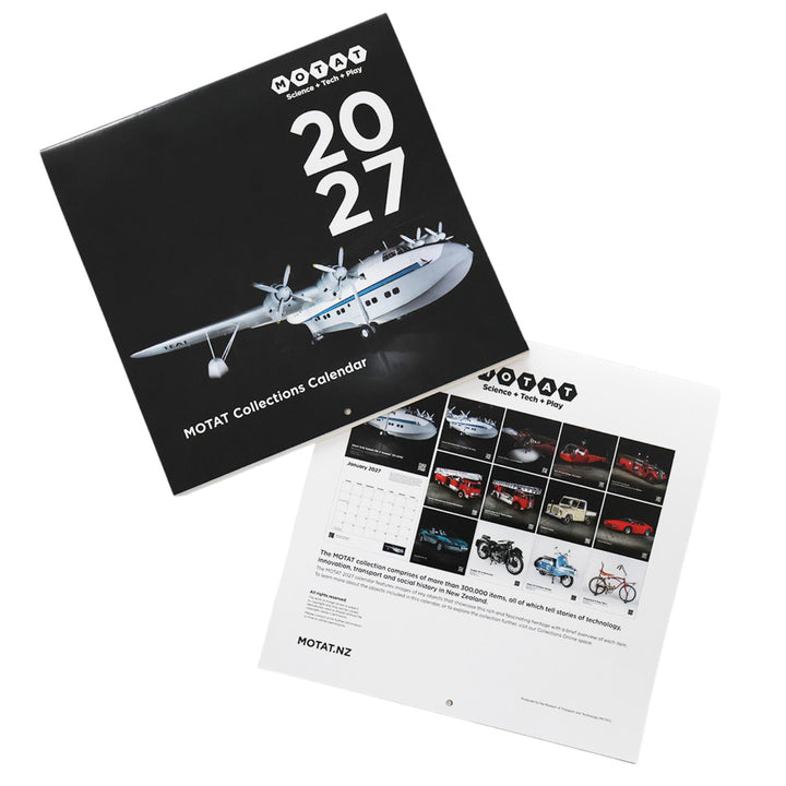 MOTAT 2027 Collections Calendar
