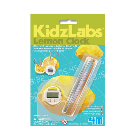 4M Kidzlabs - Mini Lemon Clock