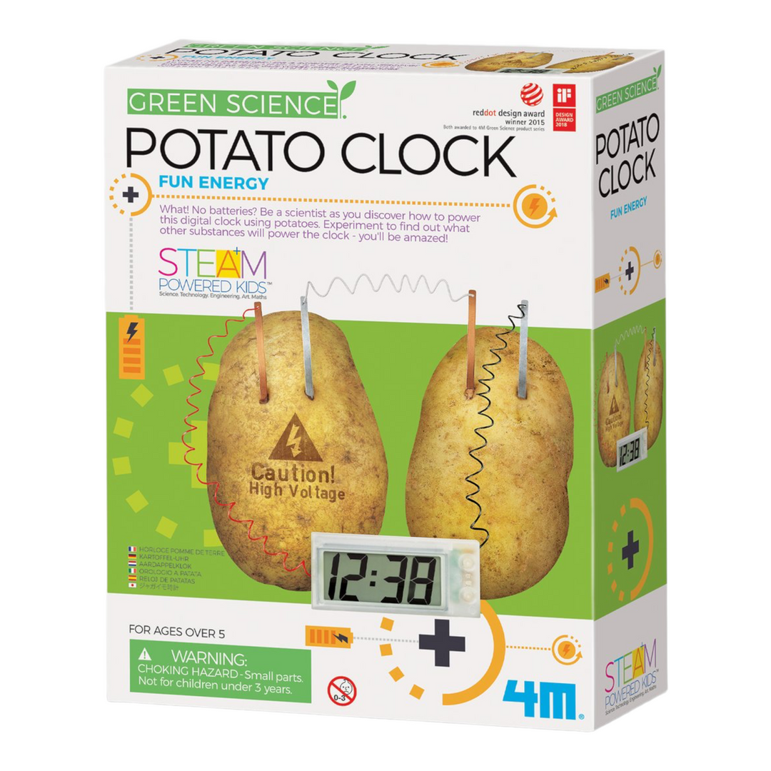 4M Green Science - Potato Clock
